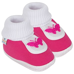neska moda 12 to 18 months baby boys amp girls cotton butterfly slip on baby booties