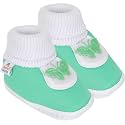 Neska Moda 12 To 18 Months Baby Boys &amp; Girls Cotton Butterfly Slip On Baby Booties
