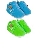 Neska Moda Baby Boys &amp; Baby Girls Pack of 2 Pair 6 to 12 Months Velvet Booties