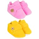 Neska Moda Baby Boys &amp; Baby Girls Pack of 2 Pair 6 to 12 Months Velvet Booties