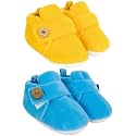 Neska Moda Baby Boys &amp; Baby Girls Pack of 2 Pair 6 to 12 Months Velvet Booties