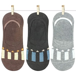 neska moda men39s amp women39 cotton multicolor 3 pair loafer socks