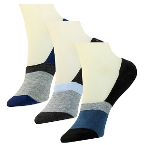 neska moda men39s amp women39 cotton multicolor 3 pair loafer socks