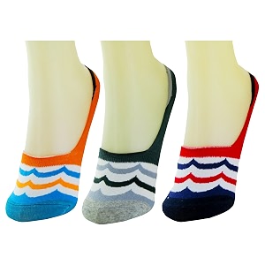 neska moda men39s amp women39 cotton multicolor 3 pair loafer socks