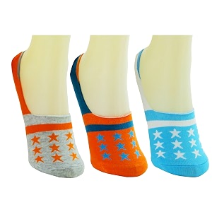 neska moda men39s amp women39 cotton multicolor 3 pair loafer socks