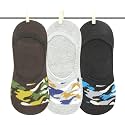 Neska Moda Men's &amp; Women' Cotton Multicolor 3 Pair Loafer Socks
