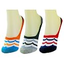 Neska Moda Men's &amp; Women' Cotton Multicolor 3 Pair Loafer Socks