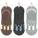 Neska Moda Men's &amp; Women' Cotton Multicolor 3 Pair Loafer Socks
