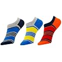 Neska Moda Men's &amp; Women' Cotton Multicolor 3 Pair Loafer Socks