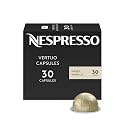 Nespresso Vertuo, Sweet Vanilla, Medium Roast, 30-Count Coffee Pods