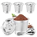 NESSUS 4 Pack Reusable K Cup for Keurig 1.0