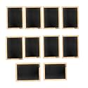 NESTA TOYS - Pack of 10 Double Sided Blackboard Slate | Pre-Writing Toys for Kids | Educational Toy (30X22cm) | Heavy Duty Slate Chalk Boards with Frame