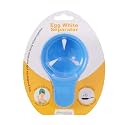 NESTAR Pp Egg Yolk Separator, Egg White Filter, Yolk White Divider Strainer Filter Dishwasher Safe Kitchen Bake Tool. (2. Blue)