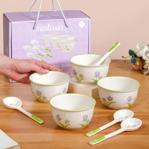 Nestasia Ceramic Serving Bowl Set of 4
