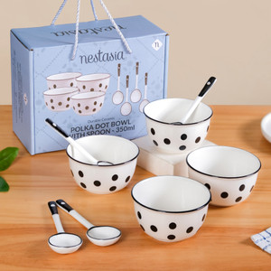Nestasia Ceramic Serving Bowl Set Of 4