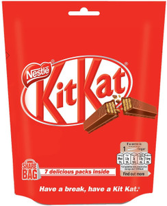 nestle kitkat chocolate 126g bar 126 g