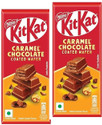 NESTLE KITKAT CHOCOLATE CARAMEL COATED WAFER CRISPY & DELICIOUS Bar (2 x 50 g)