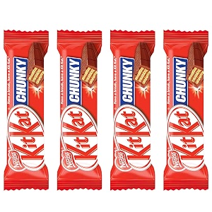 nestle kitkat chunky milk chocolate 40 g 4 pack