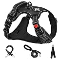 NESTROAD Dog Harness, Dog Harness, Adjustable, Night Reflective, For Small/Medium/Large Dogs, Breathable, Mesh, Walking Aid, For Walking, Exercising, Lightweight, Safe, Stylish, Prevents Pulling, Dog