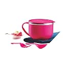 Nestwell Introducing 700ML Maggi Bowl-Stainless Steel &amp; ABS Food Grade Material, Unbreakable Plastic Exterior in Four Colors - Perfect for Meal Prep &amp; On-The-Go Eating