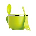 Nestwell N-337 700ML Maggi Bowl - Stainless Steel &amp; ABS Food Grade Material, High Unbreakable Plastic Exterior in Four Colors - Perfect for Meal Prep &amp; On-The-Go Eating