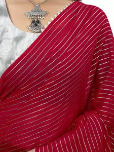 net force creation unstitched georgette blouse material solid