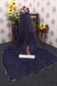 NET FORCE CREATION Unstitched Georgette Multi-purpose Fabric Solid