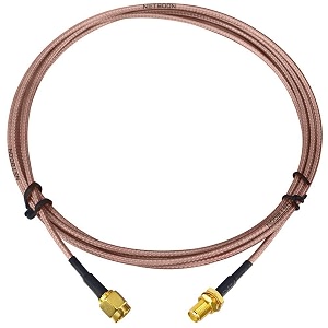 low loss rg316 flexible rf antenna extender coaxial cable with sma male to sma female connector for indooroutdoor uses jumper cable assemblies - 5meter