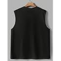 NETCLICK® Men's Sleeveless Round Neck Polycotton Tank Top Vest