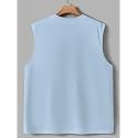 NETCLICK® Men's Sleeveless Round Neck Polycotton Tank Top Vest