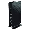 NETGEAR Dual-Band N600 Router with 8 x 4 DOCSIS 3.0 Cable Modem (C3700-100NAS) Black - Renewed