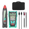 Network Cable Tester, Shielded Line Finder, Rechargeable Cable Tracer with Probe Tone, Multi-Function Wire Tracer, Ethernet LAN Network Cat5/6/7 Cable Maintenance Organizer, Telephone Line