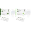 NeuHeils Transparent Film Dressing 2 3/8'' x 2 3/4'', 200 Pack, Waterproof Wound Cover Bandage, Clear IV Catheter Tape, Adhesive Patch, Shower Shield