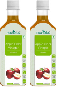 neuherbs apple cider vinegar for weight loss filter vinegar 2 x 350 ml