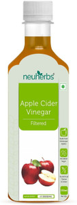 neuherbs natural raw apple cider vinegar for weight loss vinegar 350 ml