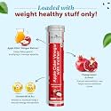 Neuherbs Apple Cider Vinegar with Mother Effervescent Tablet | Weight Loss Supplement with Vitamin B6 & B12 | Zero Added Sugar | Easy To Carry & Consume | For Men & Women | 20 Tablets, Apple Flavour