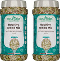 Neuherbs Raw & Unroasted Healthy Seeds Mix | Rich In Protein |Help In Weight Management Mixed Seeds (2 x 200 g)