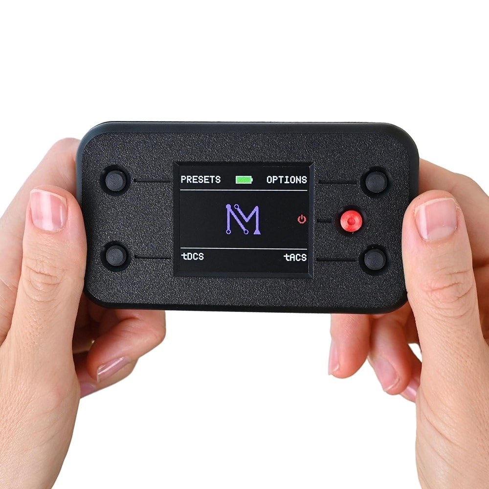 Pro tDCS Device Kit - Dual DC + AC Modes, Broad Dose (4 mA