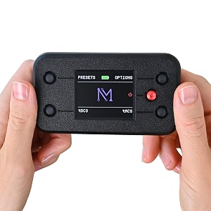pro tdcs device kit - dual dc  ac modes broad dose 4 ma rechargeable bonus case