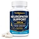 Neuropathy Supplement | R-Alpha Lipoic Acid 1000 mg, Advanced Nerve Support with Vitamins B6, B12 for Feet, Hands, Antioxidant & Cellular Energy Support, 120 Capsules