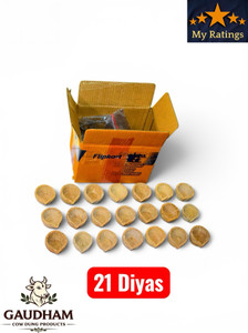 NEUTON Cow Dung Self Burn Diyas