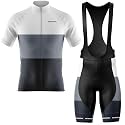Neutral Color Cycling Jersey - Half &amp; Full Sleeves, Matching Bib &amp; Non-Bib Shorts