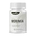 Moringa Leaf Extract Capsules 500mg | Rich in Vitamins, Minerals &amp; Amino Acids | Natural Energy Boost, Improves Stamina &amp; Vitality | 60 Veg Capsules