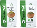 NeutraVed Basil 35g and Oregano 35g for Pizza and Pasta Toping (70 g)