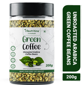neutrione green coffee beans for weight loss unroasted beansorganic weight management instant coffee 200 g green coffee flavoured