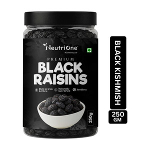 NeutriOne Premium Black Raisins Kishmish Seedless