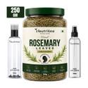 NeutriOne Rosemary Leaves Dried 250g,for Hair Growth + Hair Mist Spray,Hair Oil Applicator (250 g)