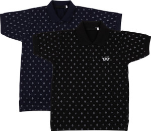 NeuVin Boys Printed Cotton Blend Regular T