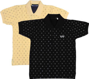 NeuVin Boys Printed Cotton Blend Regular T