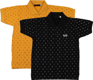 NeuVin Boys Printed Cotton Blend Regular T